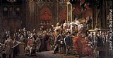 Charles Canvas Paintings - The Coronation of Charles X